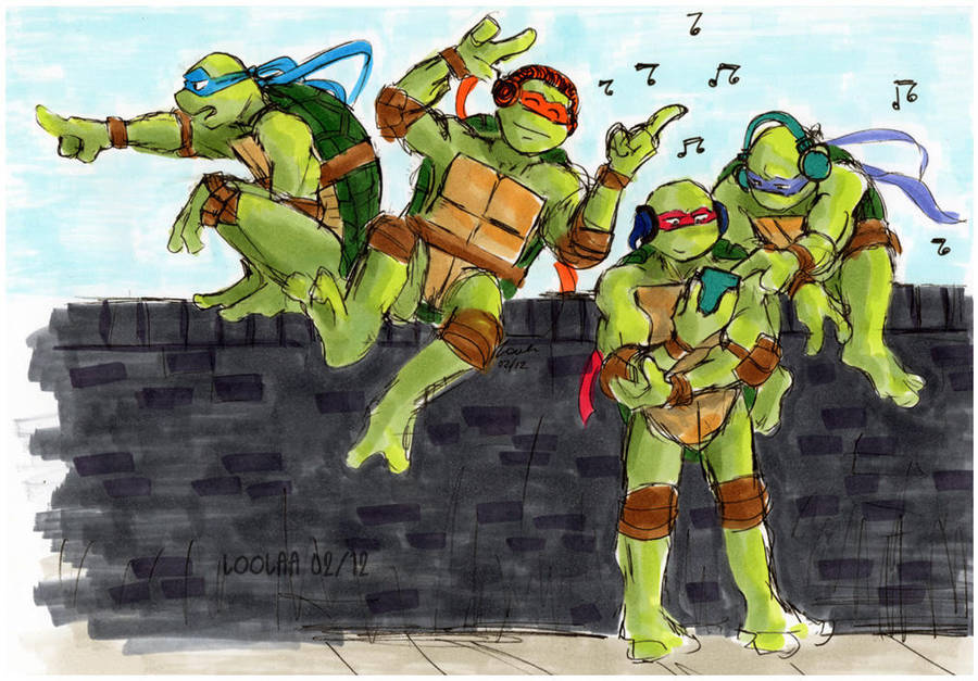 TMNT: Time to chill, Leo by loolaa
