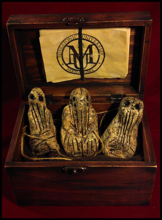 Paleolithic Cthulhu Idols by JasonMcKittrick
