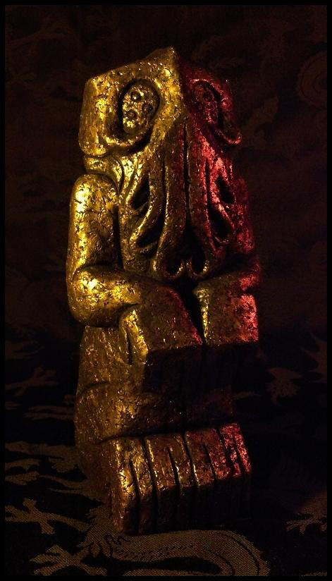 Blackbeard's Cthulhu Idol by JasonMcKittrick