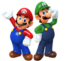 Mario and Luigi 2015 render by Banjo2015 on DeviantArt