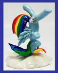Rainbow Dash Cloud Headspin custom by MadPonyScientist