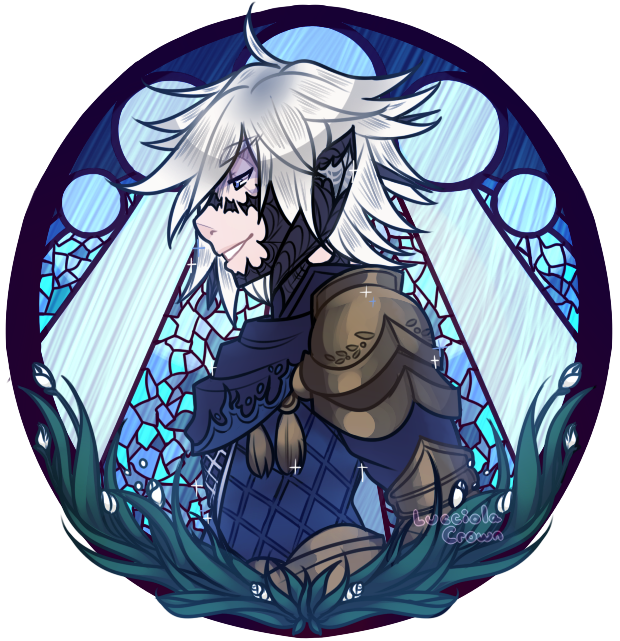 Glass Portraits : Valor by witchuru