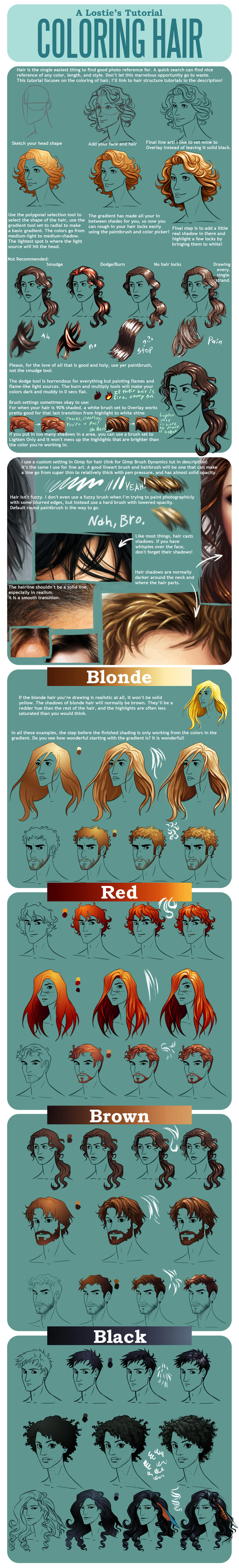 Hair Coloring Tutorial by LauraHollingsworth