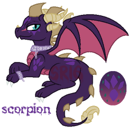 Scorpion The Dragon by SuperRosey16
