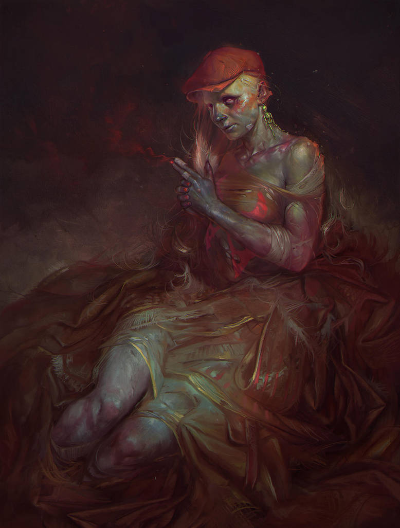 Red cap by apterus