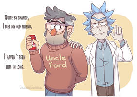 Stanford and Rick by TommySamash