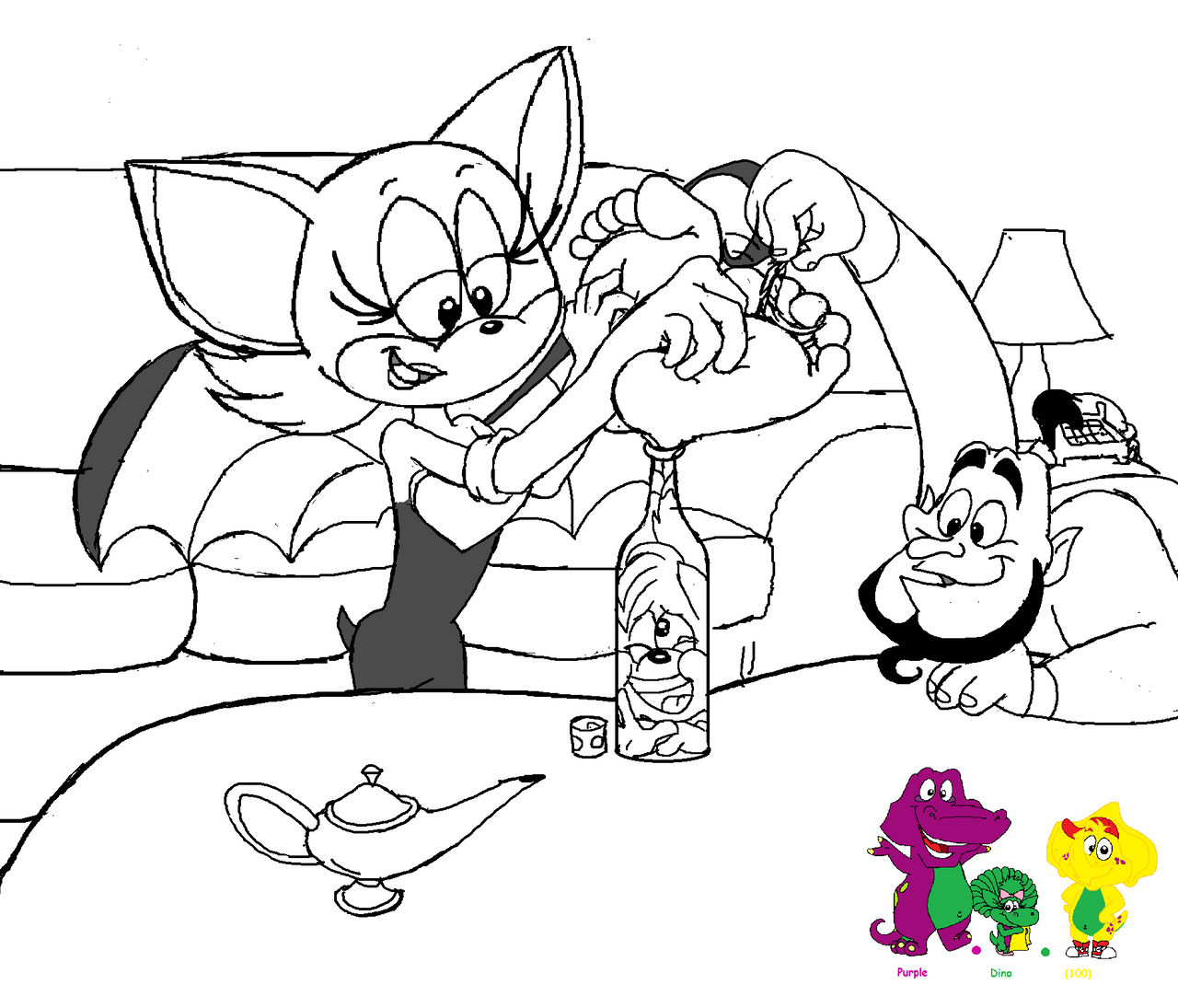 Tails Magically Tickled-Part 2 by PurpleDino100 on DeviantArt