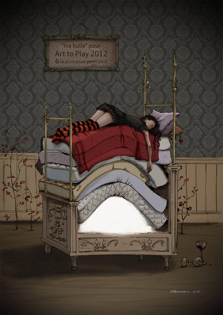 Princesse Petit Pois by zancan