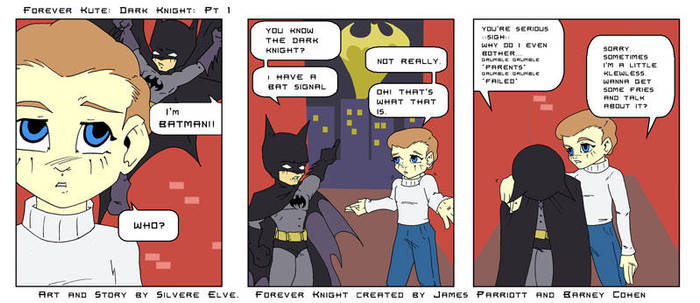 Forever Kute: Dark Knight: 1 by silvereelve
