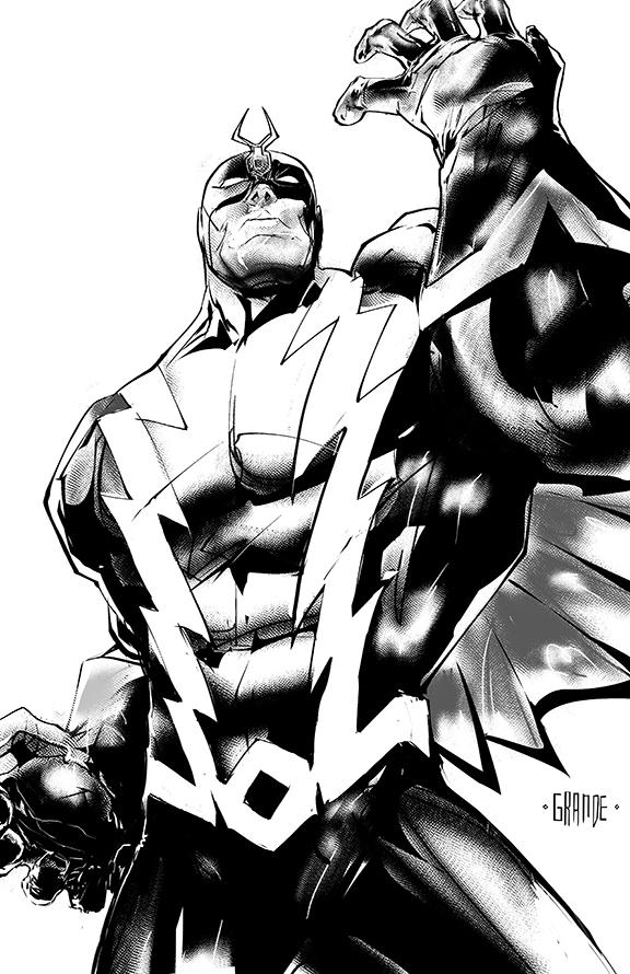 Black Bolt by johnnymorbius Black Bolt by johnnymorbius