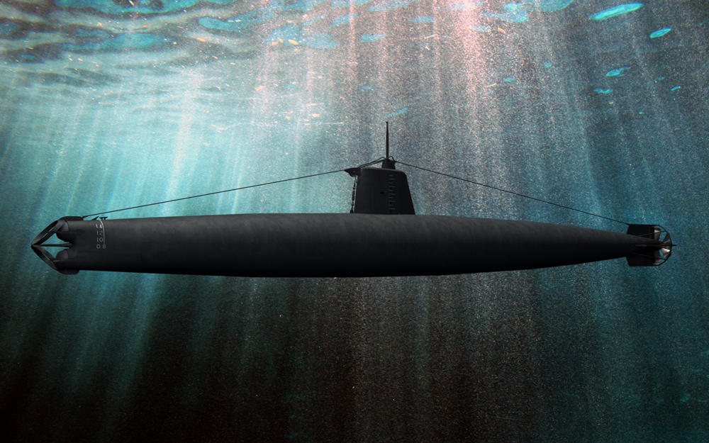 Japanese midget sub I-16tou by parkseiii