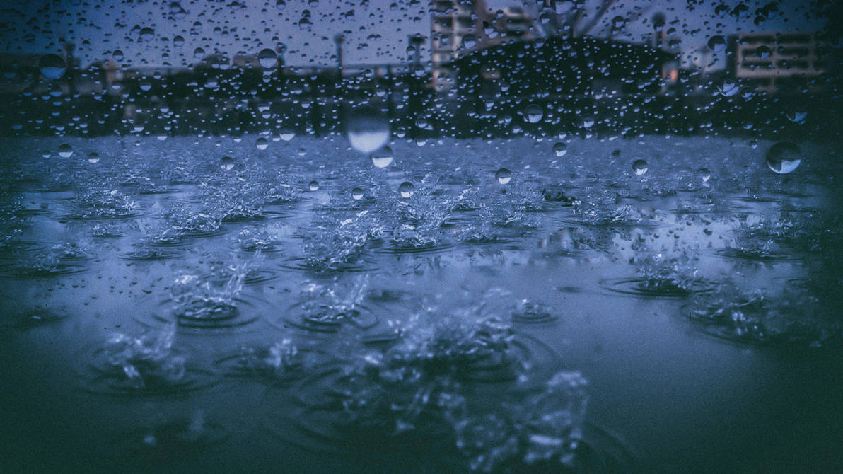 Rain Scene by NIKOMEDIA