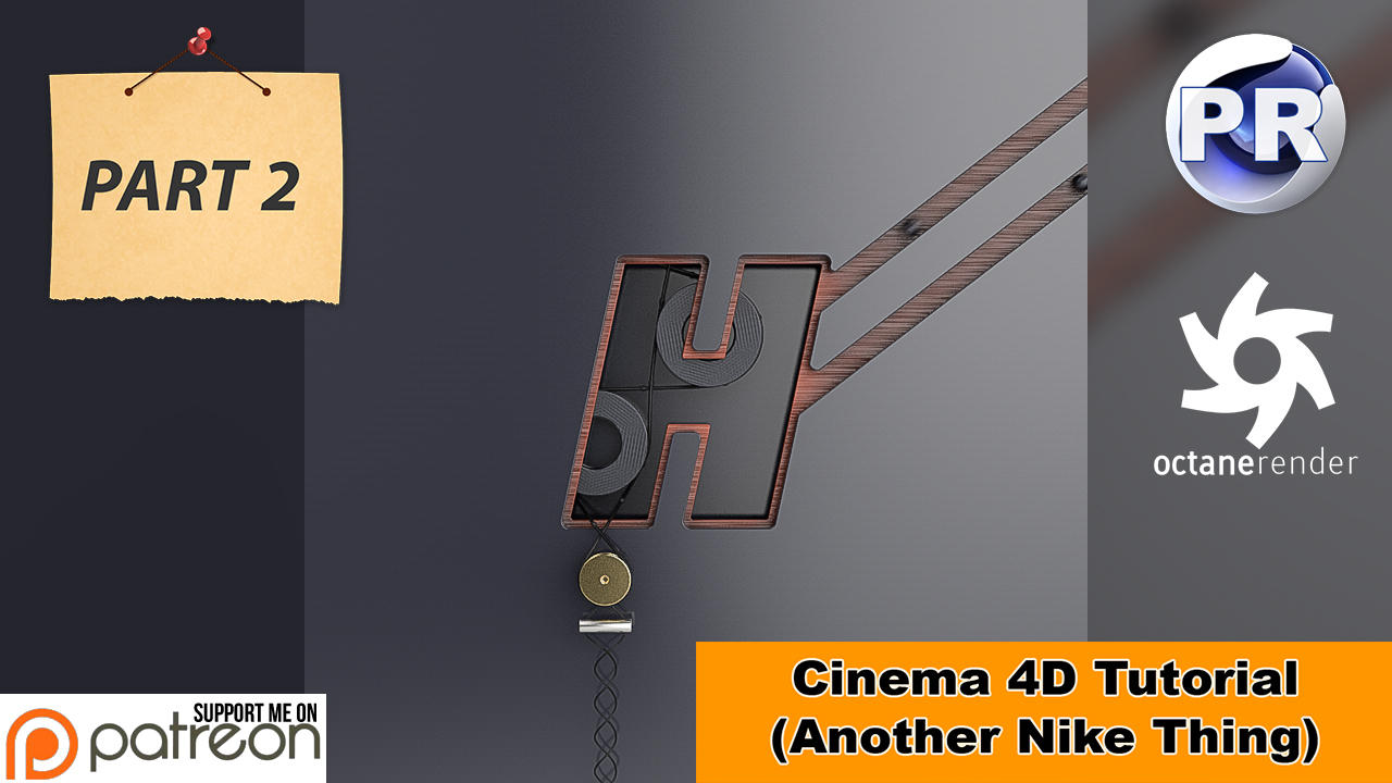 Another Nike Thing - PART 2 (Cinema 4D Tutorial) by NIKOMEDIA