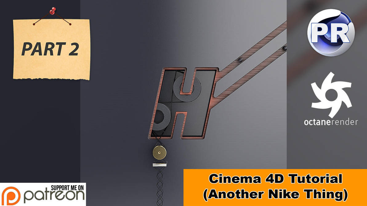 Another Nike Thing - PART 2 (Cinema 4D Tutorial) by NIKOMEDIA