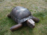 Copper Tortoise Sculpture by jeremymaronpot