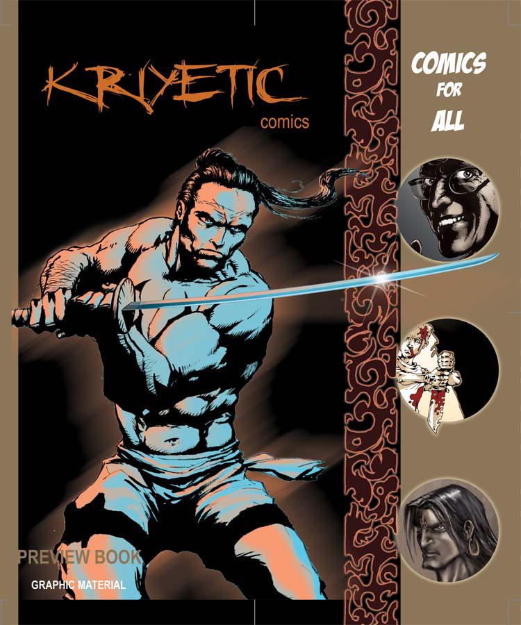 KRIYETIC COMICS Vol.1 Cover by avix