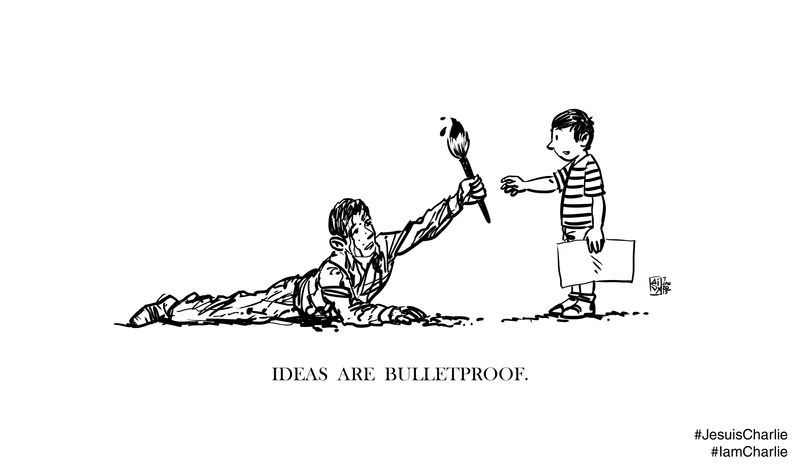 Ideas Are Bulletproof by avix Ideas Are Bulletproof by avix