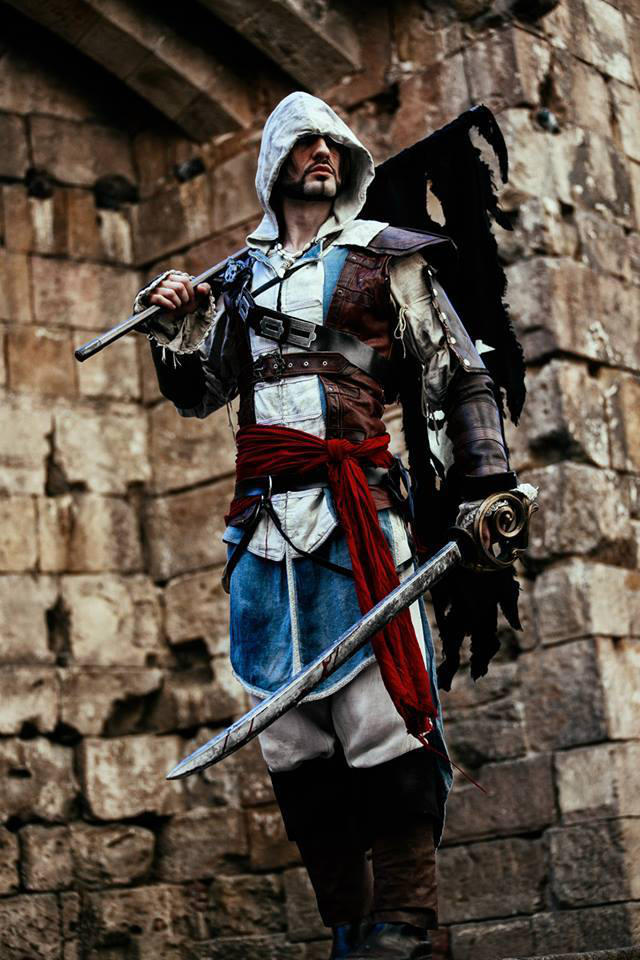 Edward Kenway - AC IV Black Flag Cosplay Art by LeonChiroCosplayArt