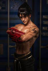 Jin Kazama - Tekken Official by Leon Chiro by LeonChiroCosplayArt