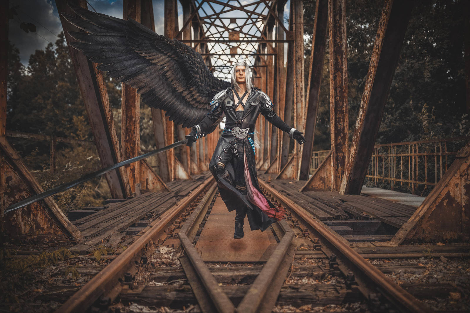 Sephiroth Cosplay - Final Fantasy Dissidia NT by LeonChiroCosplayArt
