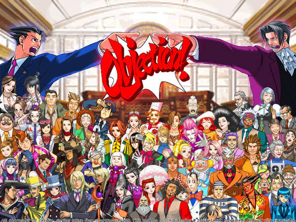 Phoenix Wright Desktop 2 by Chibidoodles