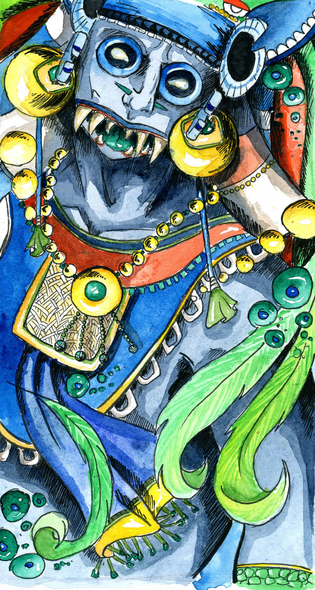 Tlaloc by SaxtorphArt on DeviantArt