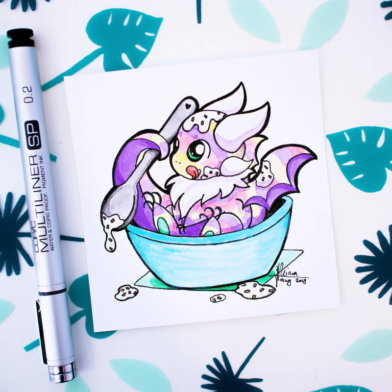 Dragons' Garden - Smaugust 9 Dessert Dragon by Dragons-Garden