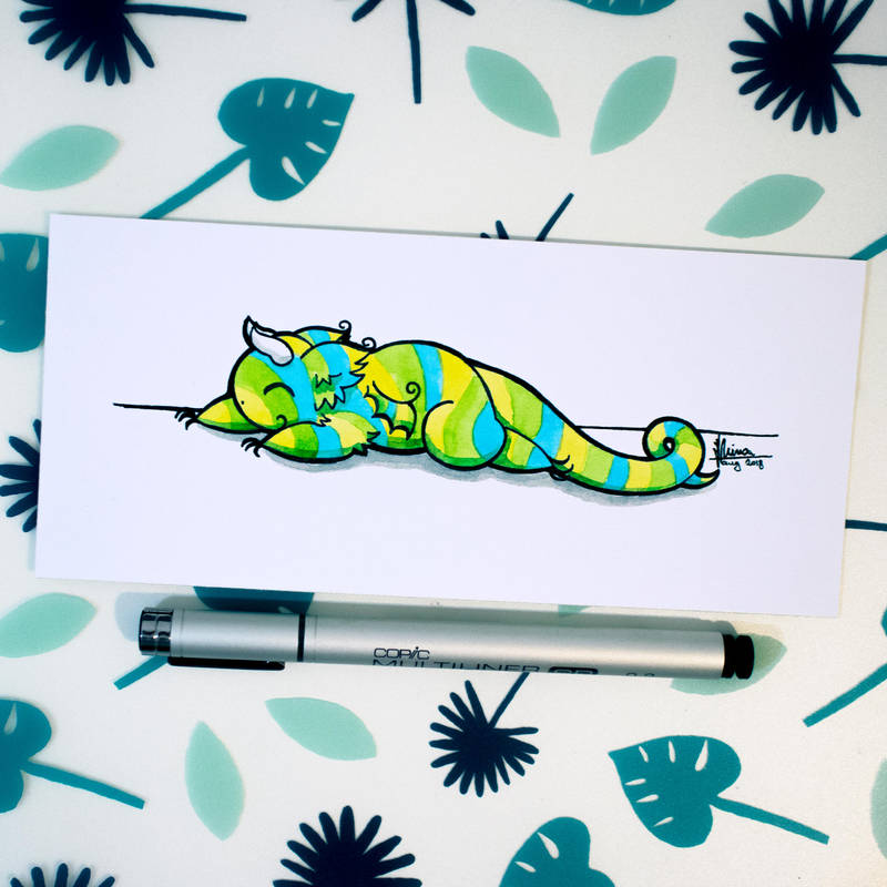 Dragons' Garden - Smaugust 12 Rainbow Dragon by Dragons-Garden