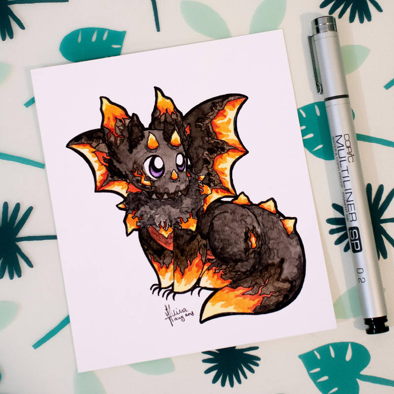 Dragons' Garden - Smaugust 14 Lava Dragon by Dragons-Garden