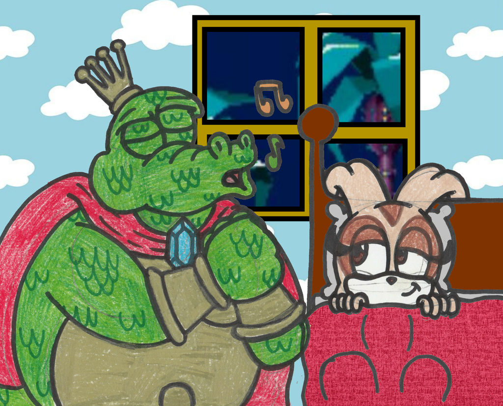 [K] - Thank you for the lullaby, Mr. Rool~ by CaptainQuack64 on DeviantArt