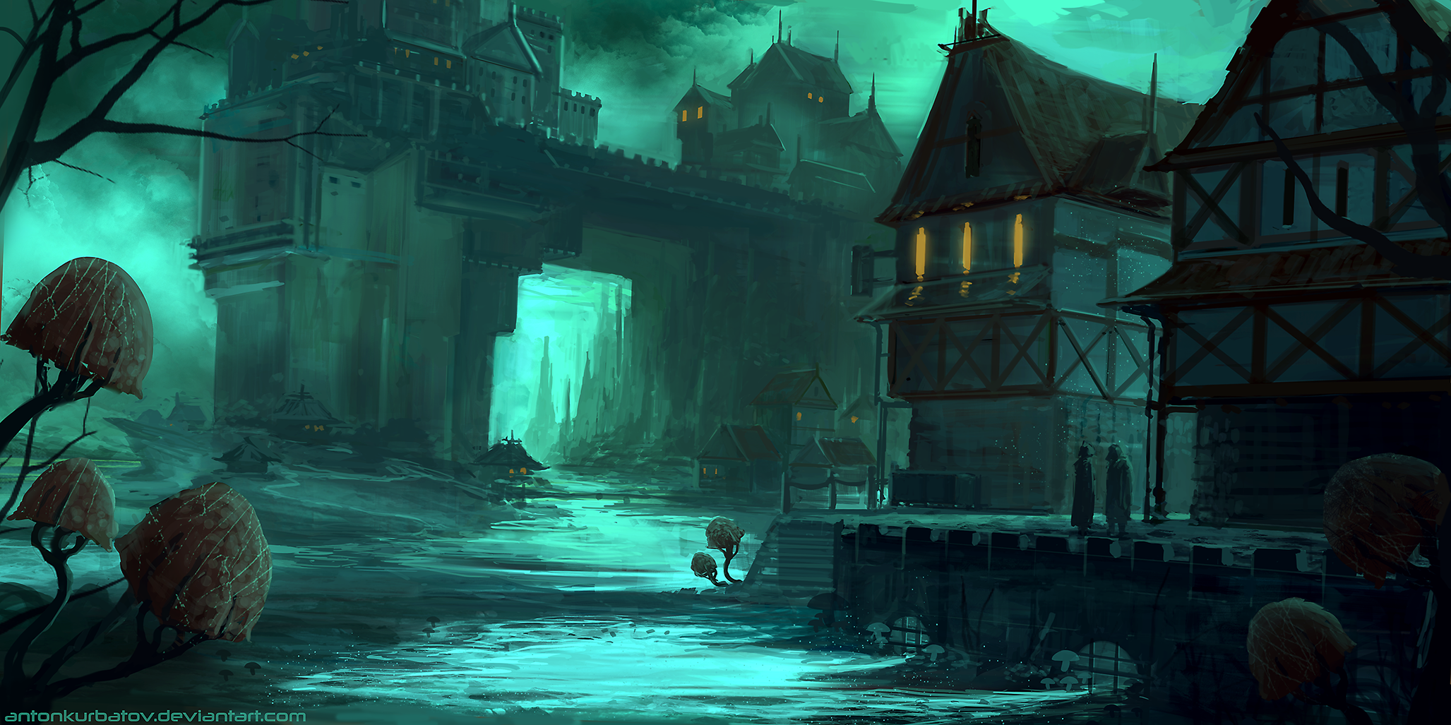 Dark Coast by AntonKurbatov