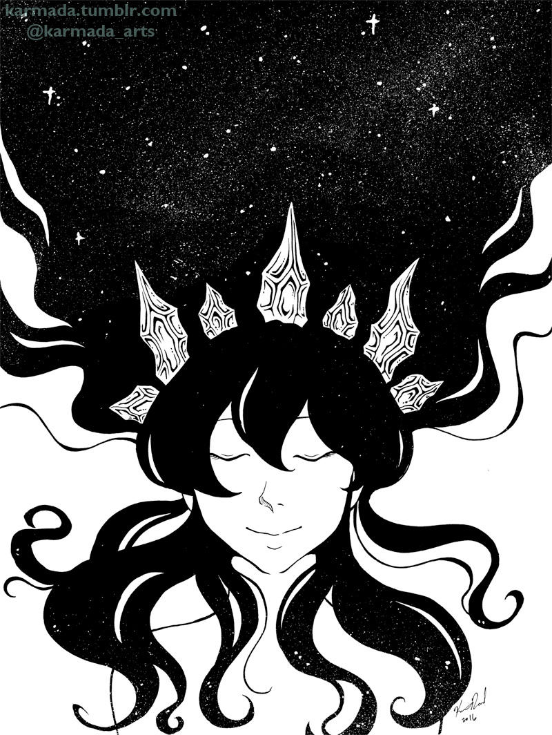 Inktober 2016 - 01 by Karmada