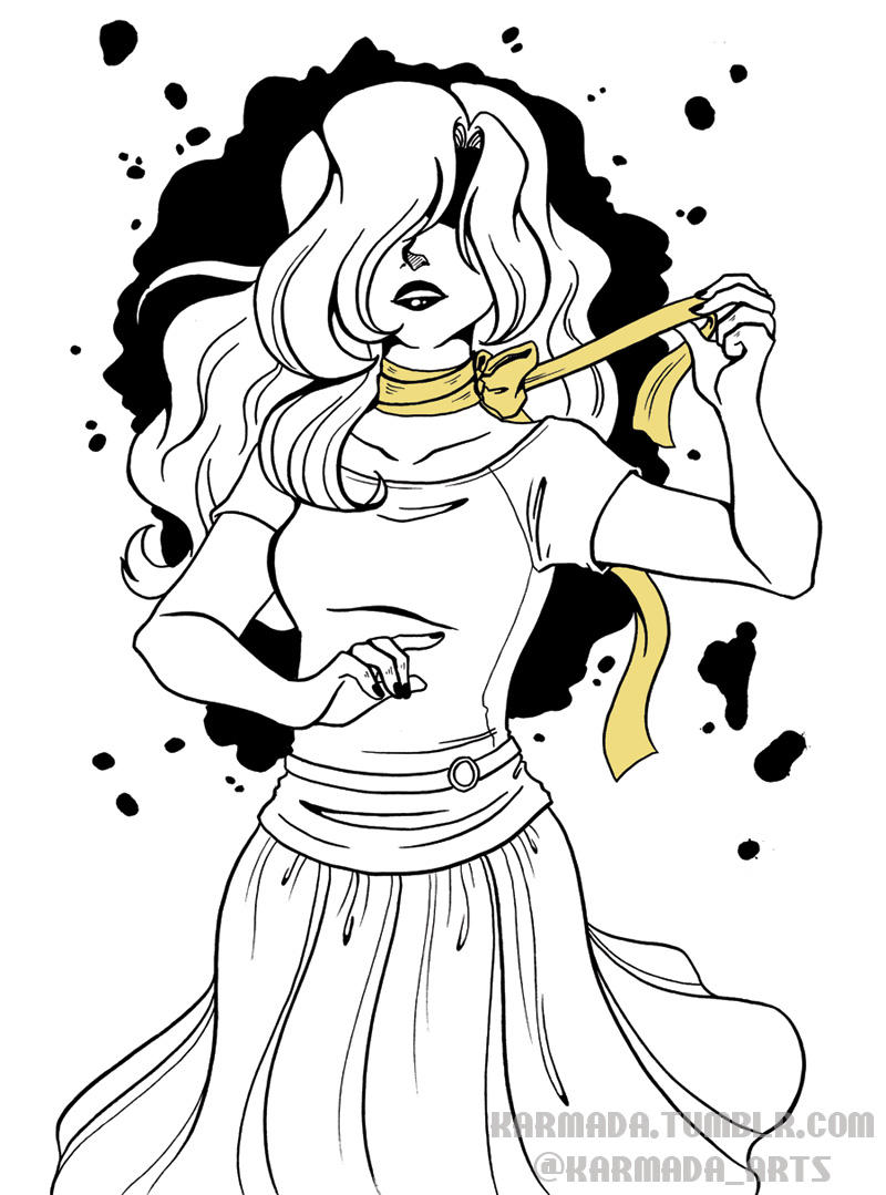 Inktober2016 - 02 by Karmada