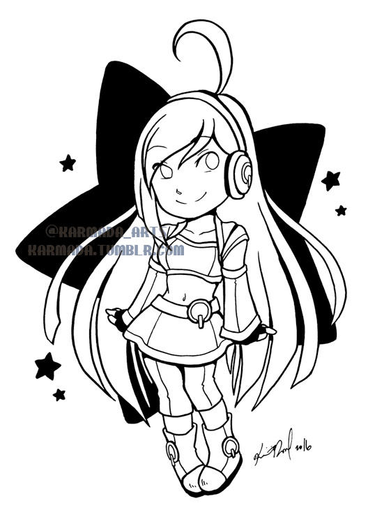 Inktober2016 - 03 by Karmada