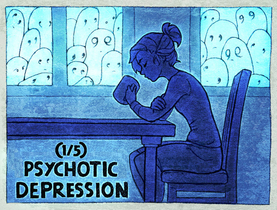(1/5) Psychotic Depression by DestinyBlue