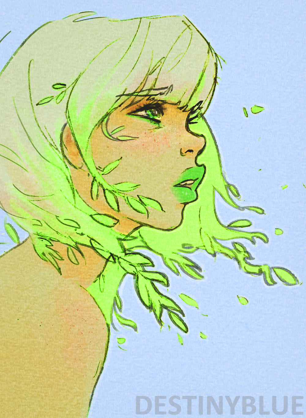 Growing - Limited Print by DestinyBlue