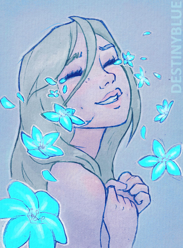 Happy Tears- Limited Print by DestinyBlue