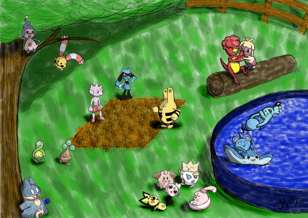 baby pokemon daycare by