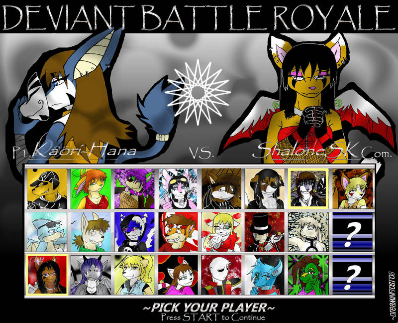 Deviant Battle Royale Round 4 by dreaminfrost