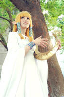 Ballad of the Goddess - Goddess Zelda by LiKovacs