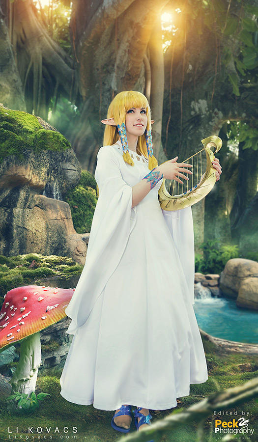 Goddess Zelda - Faron Woods by LiKovacs