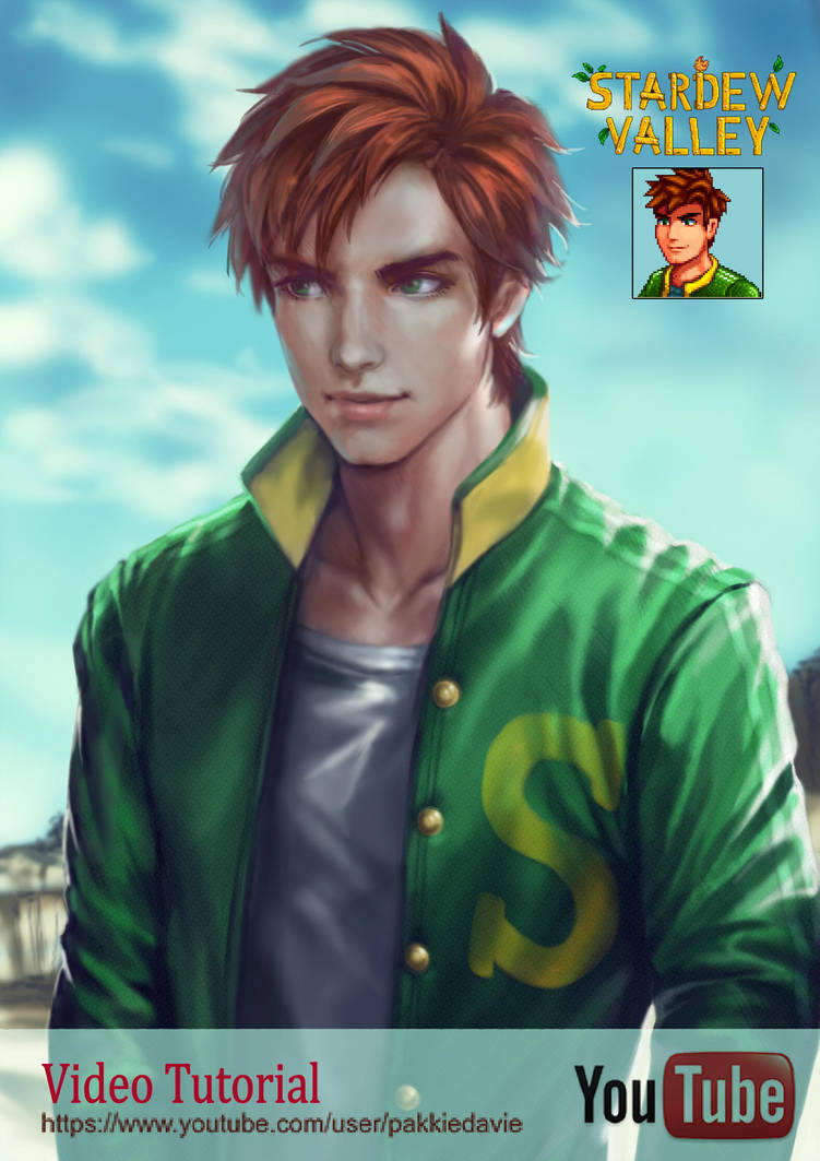 Alex from Stardew Valley by pakkiedavie on DeviantArt