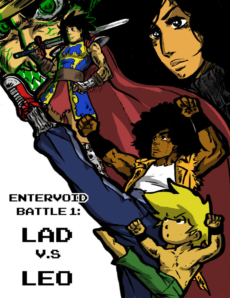 Void Battle 1 LAD vs LEO Cover Page by KingofLions