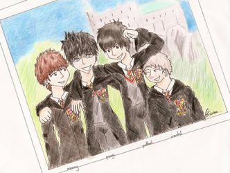 HP - Marauders by manga-ghost