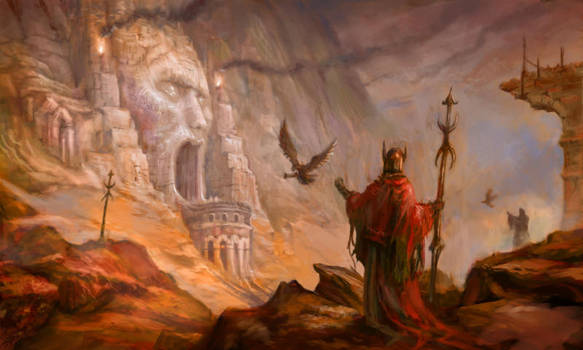 Messengers of the Mountain God by AndrewRyanArt