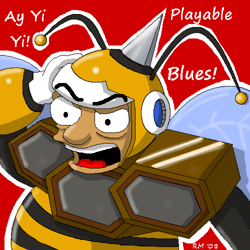 Hornetbee Man by RockMiyabi