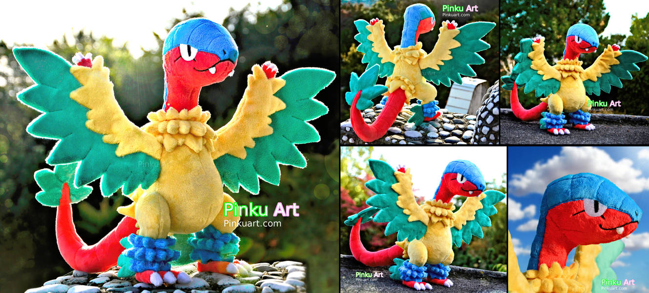 Shiny Archeops plush by PinkuArt Shiny Archeops plush by PinkuArt