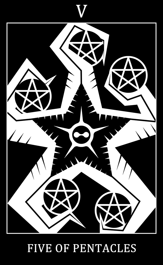 Five of Pentacles: The Fifthism God