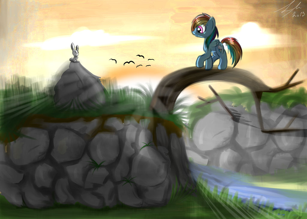 Friends? by StrangeMoose