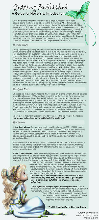 On Writing - Getting Published by mree